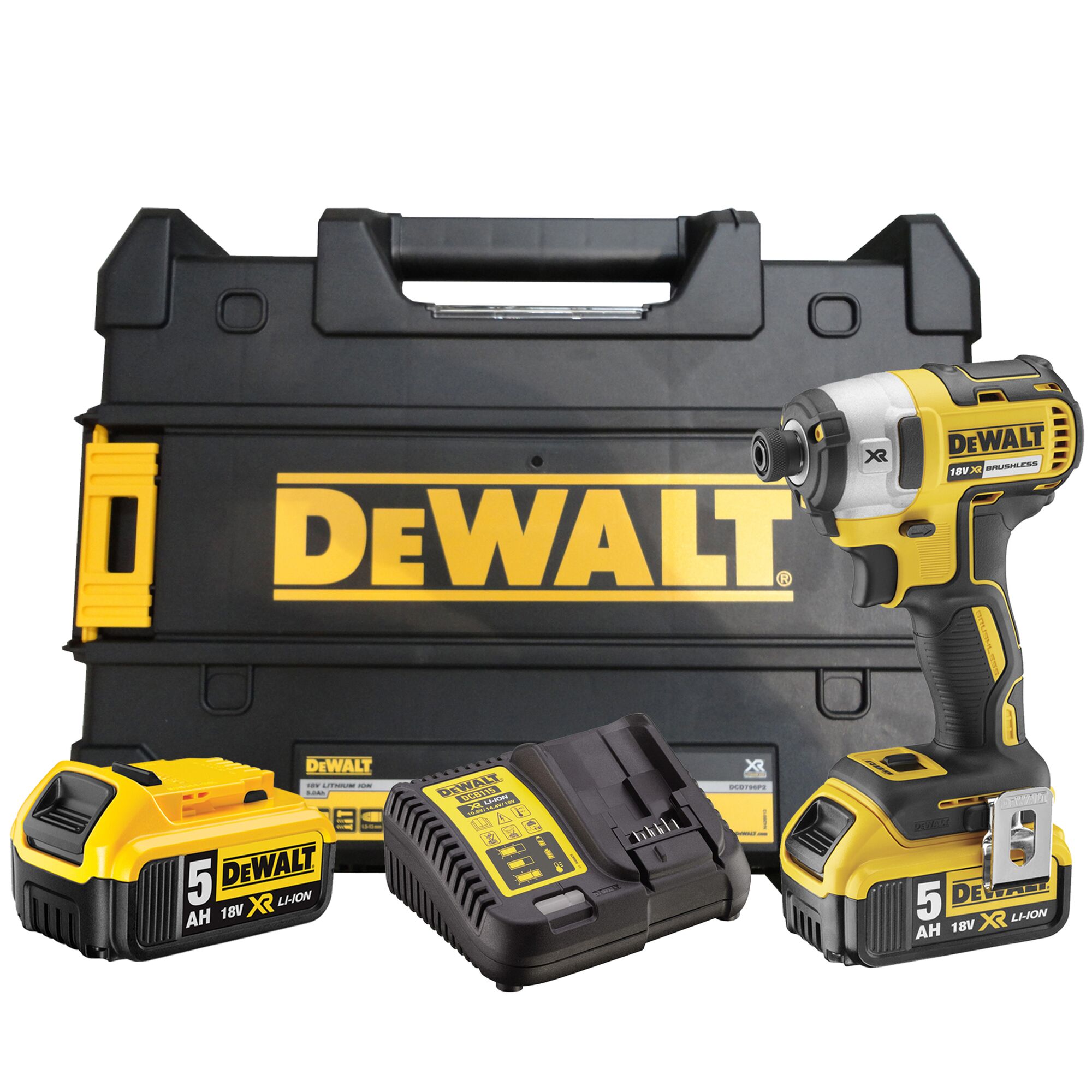 DeWalt DCF887N 18 Volt Li-Ion XR Brushless 3 velocità d'Impatto Driver solo corpo B5 